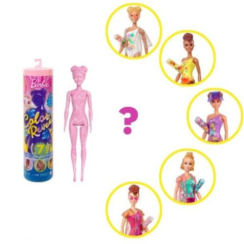 Barbie GWC57 Barbie® Color Reveal™, Renk Değiştiren Sürpriz Barbie Kum ve Güneş Serisi - Seri 3 / +3 Yaş