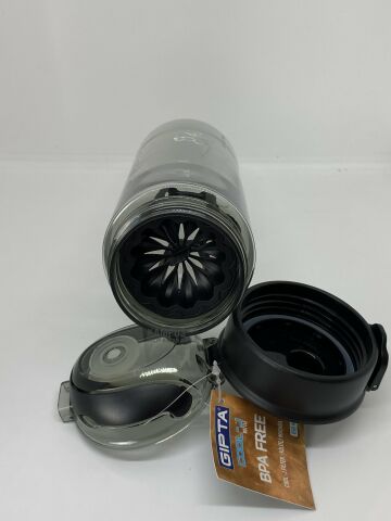Gıpta Cool - J K7572 Siyah Filtreli 850ML Tritan Matara