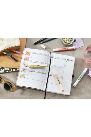 Swing Cool NatureCOLORS 6'lı Set:Sıcak Gri, Yeşil Toprak, Umber, Çamur Yeşili, Siena, Bej