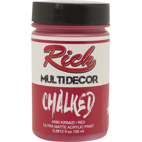 Rich Multi̇ Decor Chalked 100 Cc Kırmızı