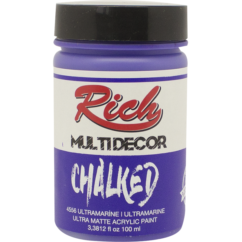 Rich Multi̇ Decor Chalked 100 Cc Ultramarine