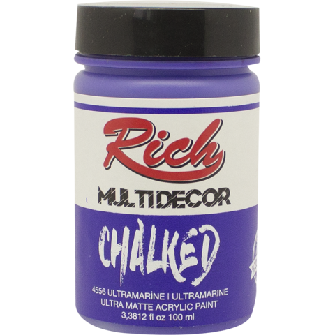 Rich Multi̇ Decor Chalked 100 Cc Ultramarine
