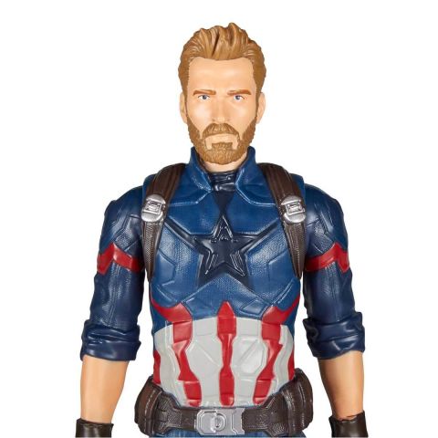 Hasbro Avengers Infinity War Titan Hero Power FX Captain America Figür 30 cm.