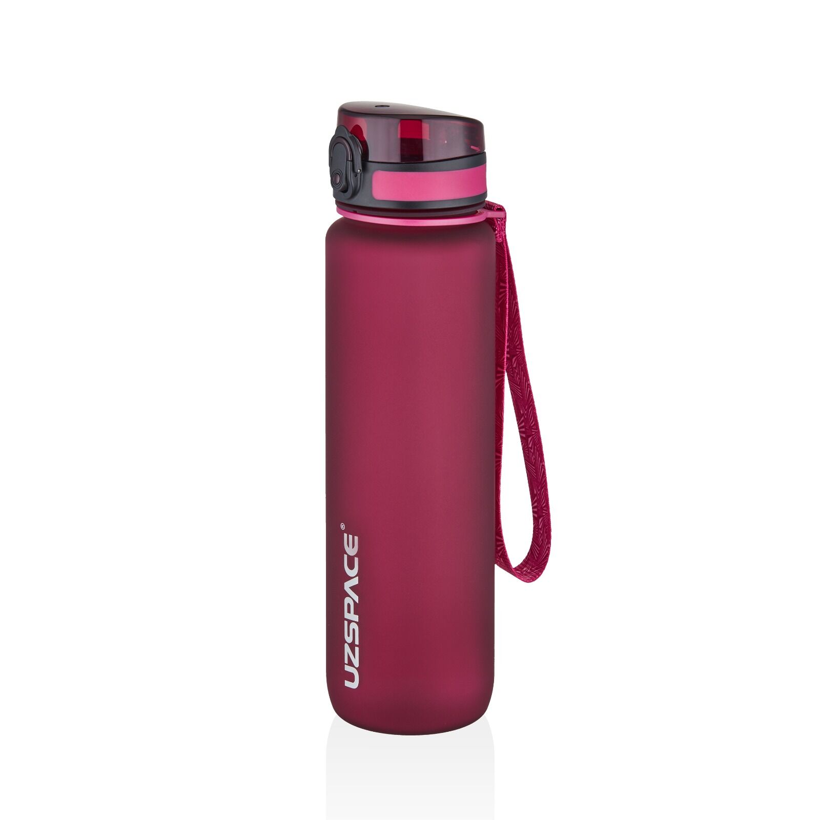 Uzspace 3038 1000ml Kırmızı Su Matarası