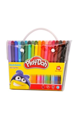 Play Doh 36 Renk Keçeli Kalem Ke013
