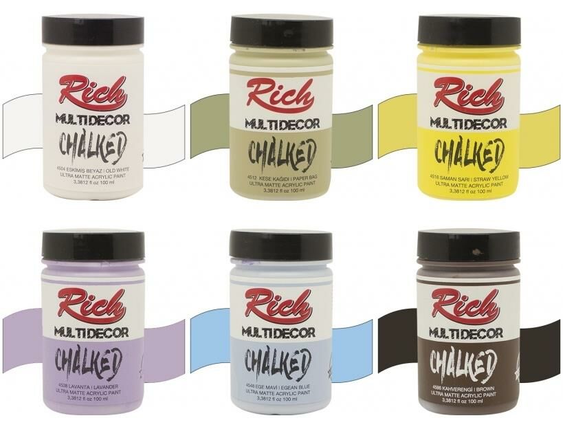 Rich Multidecor Chalked 100cc Ara Renk Seti
