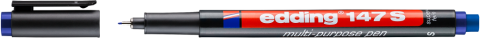 Edding Asetat Kalemi-si̇lgi̇li̇ Mavi̇ (e- 147 S)