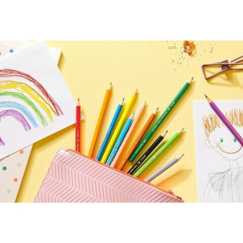 Faber-Castell Karton Kutu Tam Boy Kuru Boya 36 Renk - YENİ