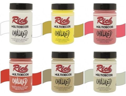 Rich Multidecor Chalked 100cc Karışık Renk Seti