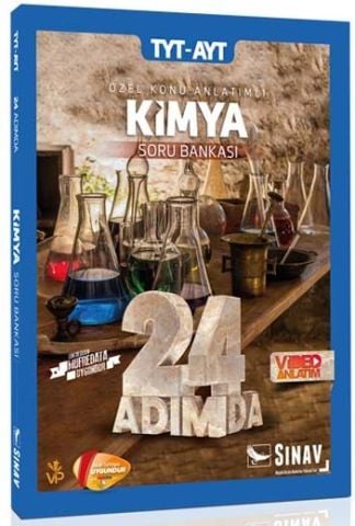 Sınav Yayınları TYT AYT Kimya 24 Adımda Özel Konu Anlatımlı Soru Bankası