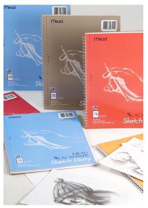 Mead Academi̇e Sketch Di̇ary Akademi̇ Taslak Ve Çi̇zi̇m Eski̇z Defteri̇ A3 (42.0x29.7cm) 50 Yaprak