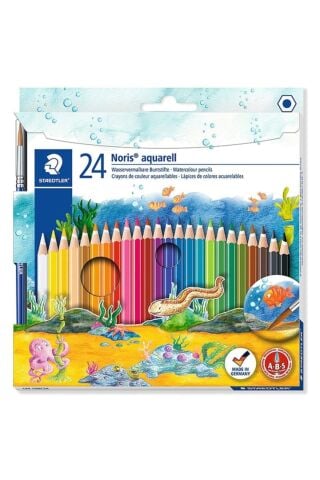 Noris Aquarell Kuru Boya 24 Renk