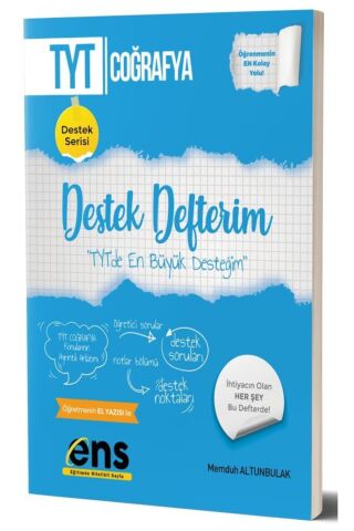 Tyt Coğrafya Destek Defterim