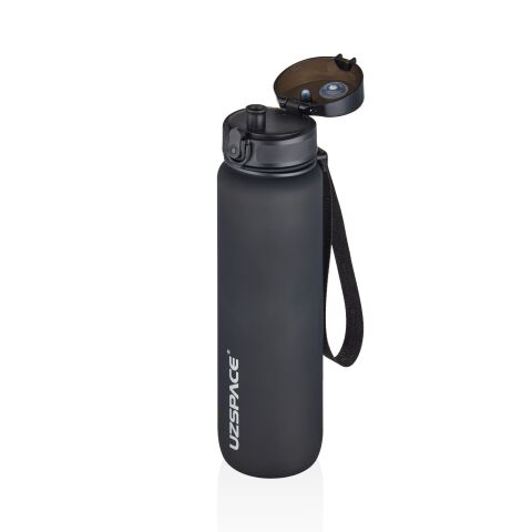 Uzspace 3038 1000ml Siyah Su Matarası