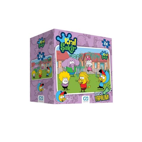 Ca Games Kral Şakir 24 Parça Puzzle 50x70cm