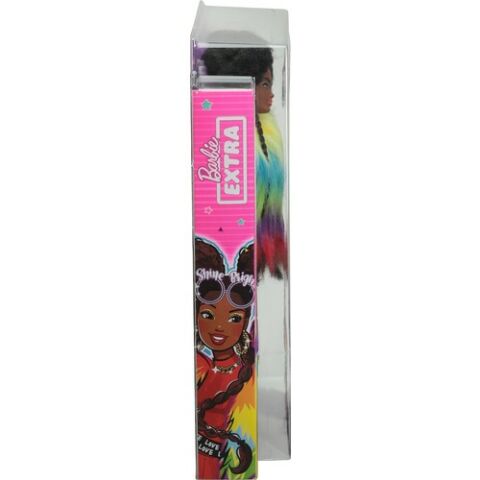 Barbie Extra - Gökkuşağı Renkli Ceketli Bebek Köpek Figürü İle 3-9 Yaş Arası Kızlar İçin İdeal Bir Hediye Gvr04