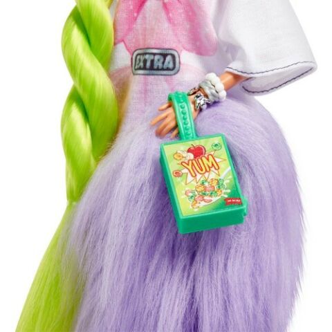 Barbie HDJ44 Barbie Extra - Neon Saçlı Bebek