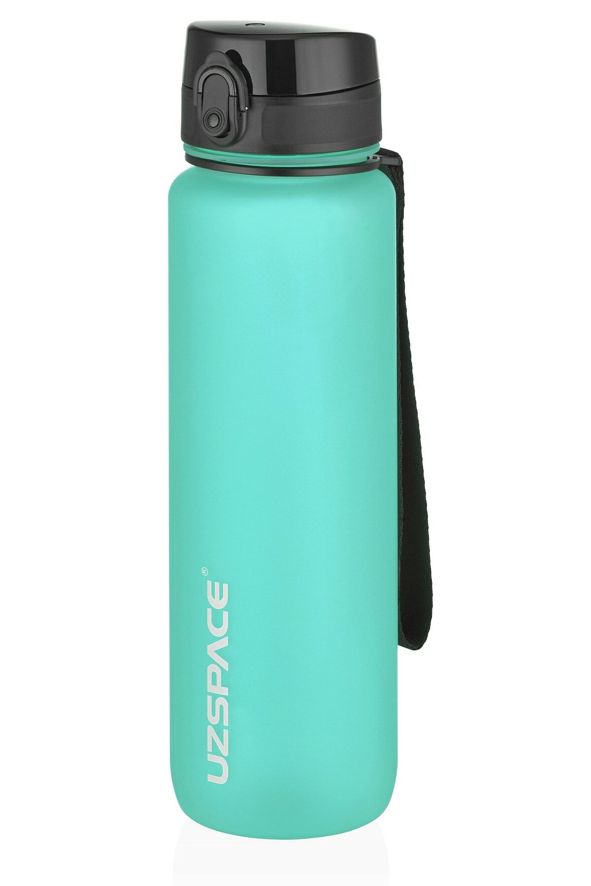 3038 Buz Mavi Büyük Boy 28 Cm 1000 Ml 1 Litre Su Matarası Bpa Koku Sızdırma Yok 3038