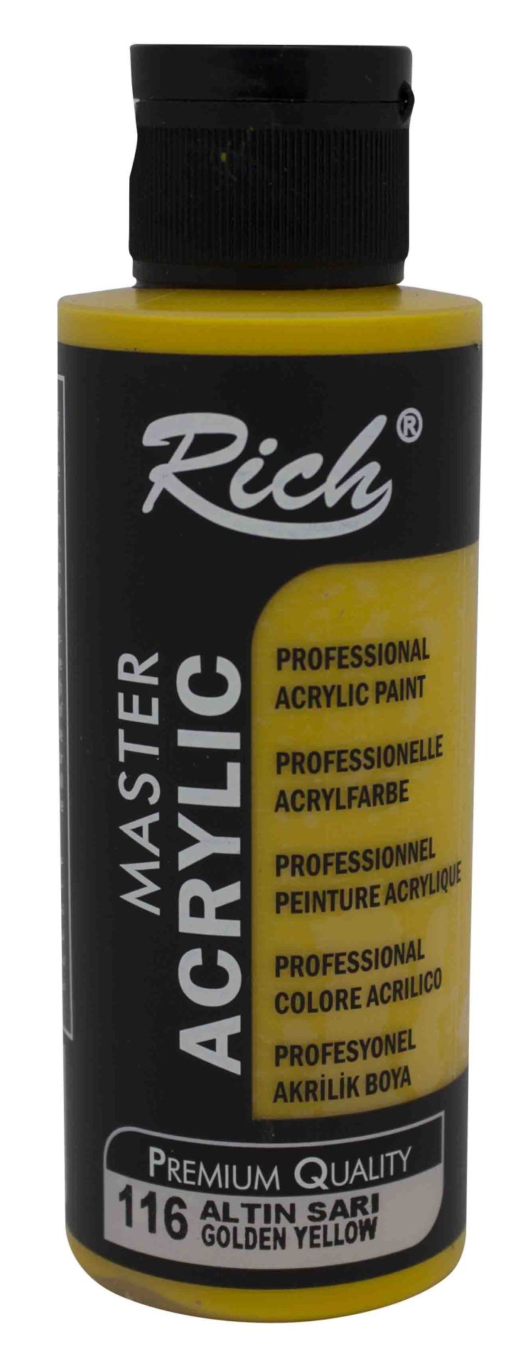 Rich AKRİLİK BOYA 120 CC ALTIN SARI