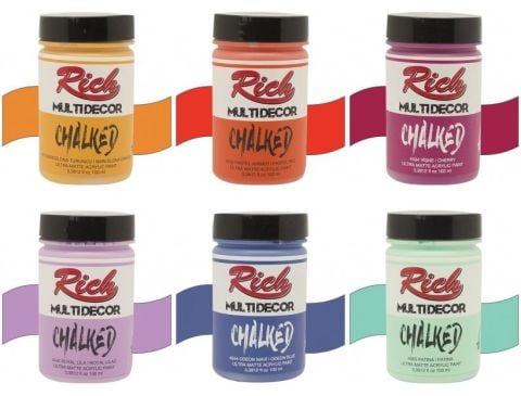Rich Multidecor Chalked 100cc Canlı Renk Seti