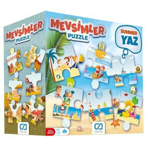 Ca Games Mevsimler 24 Parça Puzzle 50x70cm