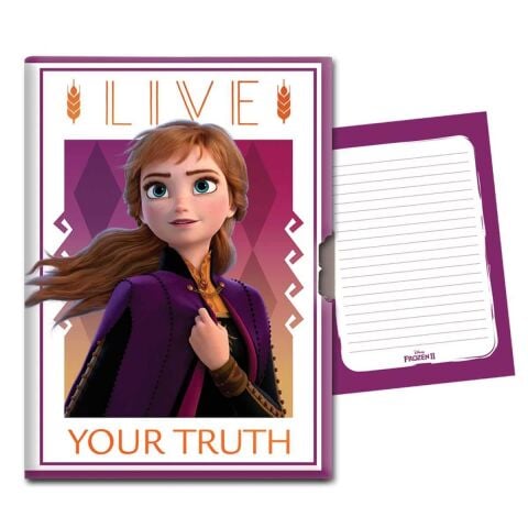 Keskin Color Frozen 2 Simli Hatıra Defteri - Elsa 14x20cm 96 Yaprak