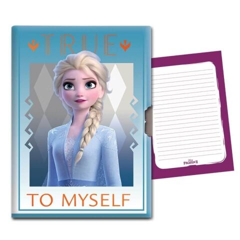 Keskin Color Frozen 2 Simli Hatıra Defteri - Elsa 14x20cm 96 Yaprak