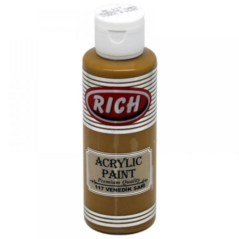 Rich AKRİLİK BOYA 120 CC VENEDİK SARI