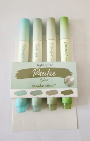 Scrikss Lumina Pacific Fosforlu Kalem 4'lü Set