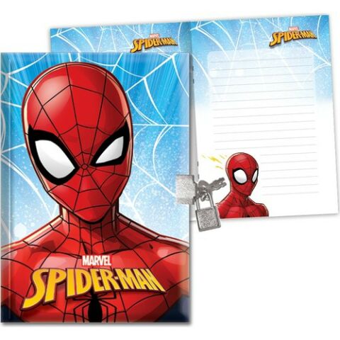 Keskin Color Spiderman Kilitli Hatıra Defteri 310210-06 14x20cm 104 Yaprak