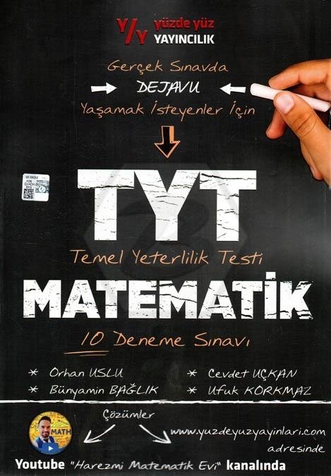 Yüzde Yüz Yayınları TYT Matematik 10 Deneme Sınavı