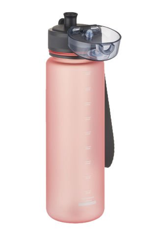 3026 500 Ml Glow Pink Tritan Su Matarası 13 Farklı Renk Softtouch