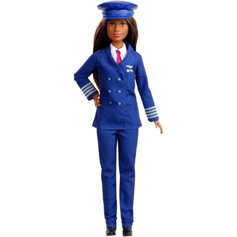 Barbie 60.Yıl Kariyer Bebekleri-Pilot Gfx23-Gfx25