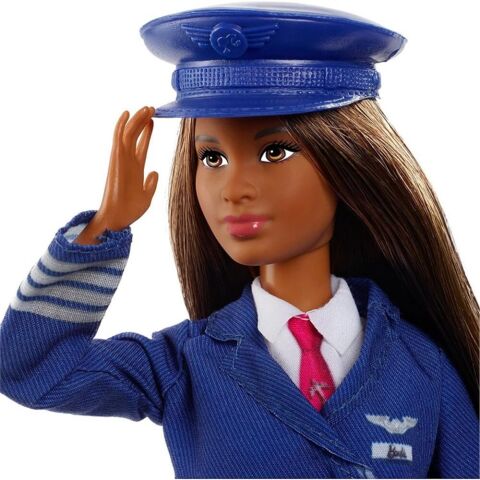 Barbie 60.Yıl Kariyer Bebekleri-Pilot Gfx23-Gfx25
