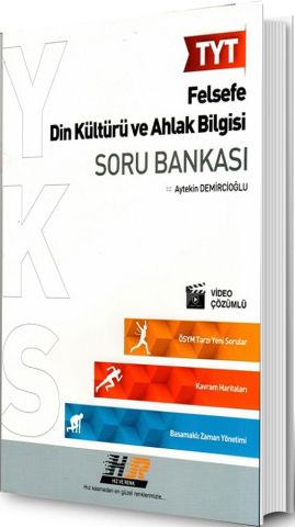 Hız ve Renk Yayınları TYT Felsefe Din Kültürü ve Ahlak Bilgisi Soru Bankası