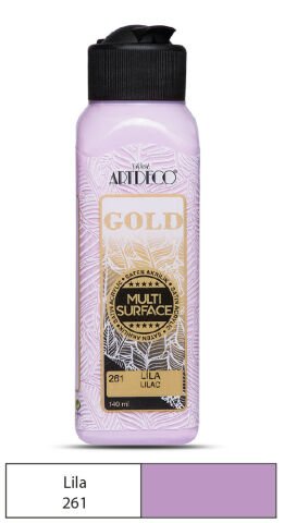 Artdeco Gold Multi-Surface Akrilik Boya 140ml Lila 261