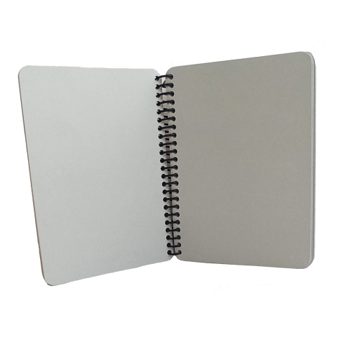 Keskin Color Container Raw and Grey 1421 95 Yaprak Spiralli Defter-Dreaming