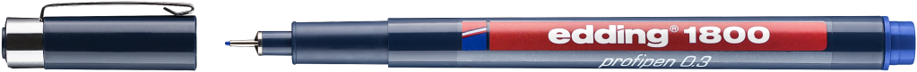 Edding 1800 Tekni̇k Çi̇zi̇m Kalemi̇ 0.3mm Mavi̇