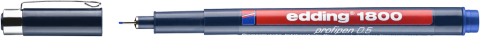 Edding 1800 Tekni̇k Çi̇zi̇m Kalemi̇ 0.5mm Mavi̇