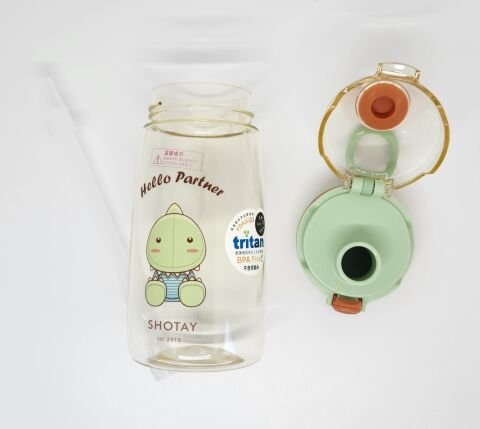 Shotay ST-7009 Child Medium 550ML Dinozor Desenli Yeşil Renk