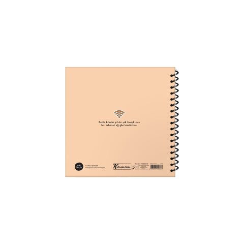 Keskin Color Hisli Şeyler Bağlanamıyorum 16x15 Çizgili Defter