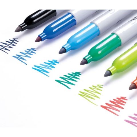 Sharpie Yılbaşı Fine Permanent Markör 24'lü