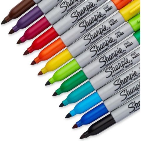 Sharpie Yılbaşı Fine Permanent Markör 24'lü