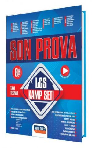 Yeni Tarz Yayınları 8. Sınıf Son Prova LGS Kamp Seti