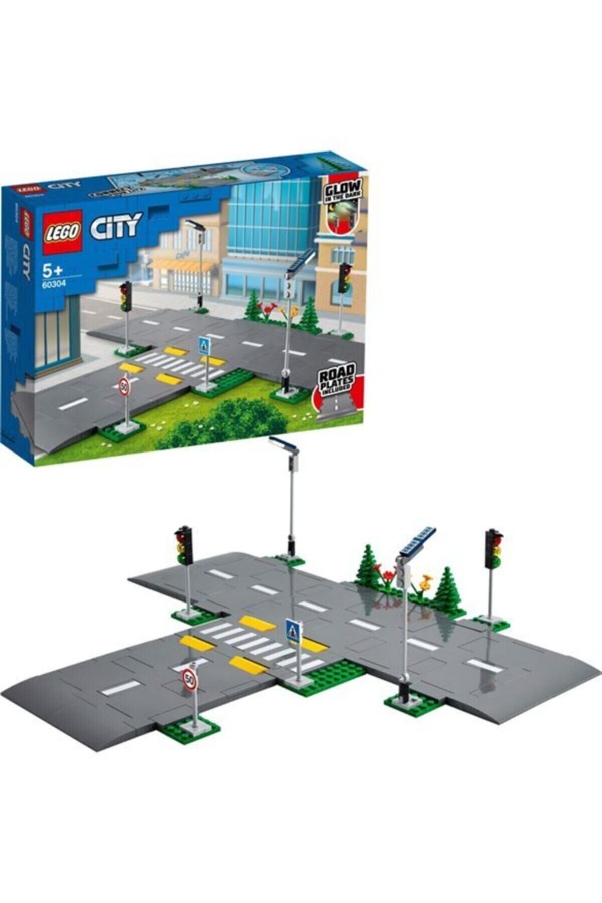 ® City Yol Zeminleri 60304 Yapım Seti; Çocuklar için Harika bir Yapım Seti (112 Parça)