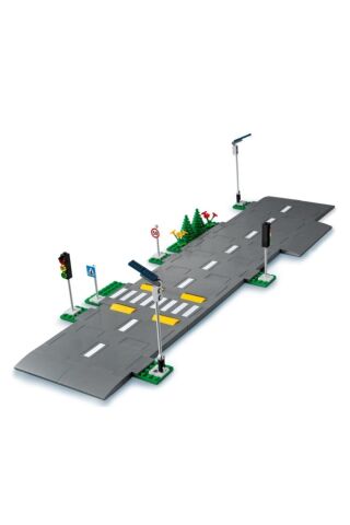 ® City Yol Zeminleri 60304 Yapım Seti; Çocuklar için Harika bir Yapım Seti (112 Parça)