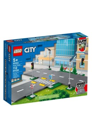 ® City Yol Zeminleri 60304 Yapım Seti; Çocuklar için Harika bir Yapım Seti (112 Parça)
