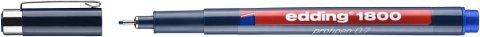 Edding 1800 Tekni̇k Çi̇zi̇m Kalemi̇ 0.7mm Mavi̇