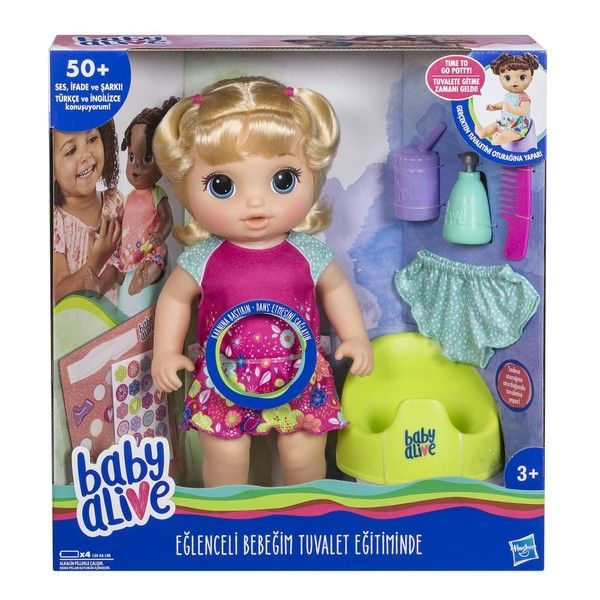 Baby Alive Eğlenceli Bebeğim Tuvalet Eğitiminde E0609
