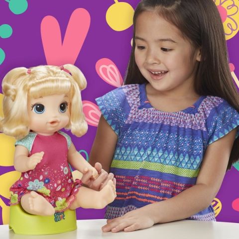Baby Alive Eğlenceli Bebeğim Tuvalet Eğitiminde E0609